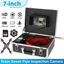 Telecamera fognaria LCD 7" 65