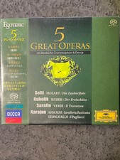 ESOTERIC SACD / CD Hybrid 5 GREAT OPERAS 9CD BOX Box set