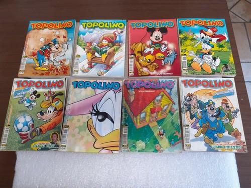 Topolino fumetto lotto - topolino, 8