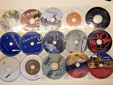 Lotto CD solo dischetto 15 pezzi, Cartaceo mancante in buone condizioni