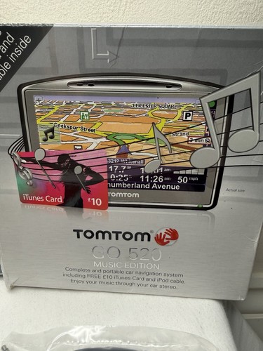 Tomtom 520 music edition - music,