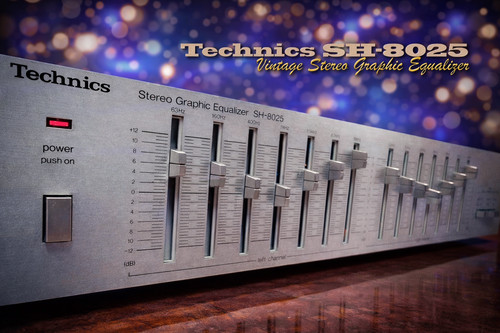 Technics 8025 rare - technics, sh-8025