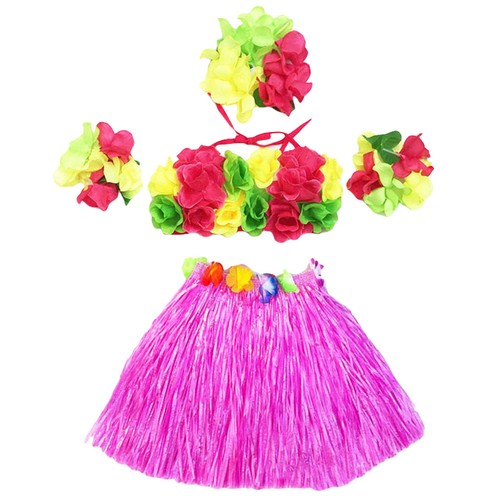 Pcs gonne hawaiane bambina - 5,