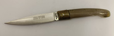 vecchio Coltello artigianale sardo cm 20 manico in corno rotto  Knife navaia