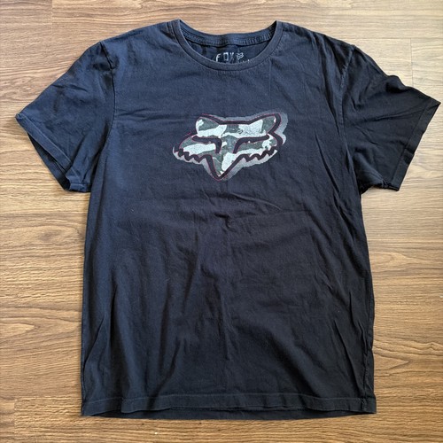 Shirt uomo nera fox racing - uomo,