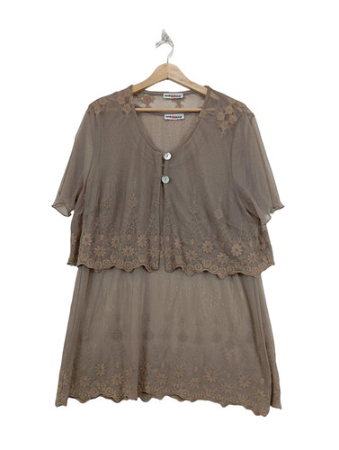 Maxima donna twin set grigio - maxima,