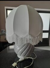 LAMPADA IN CERAMICA DA TAVOLO SALOTTO INGRESSO CAMERA CON PARALUME