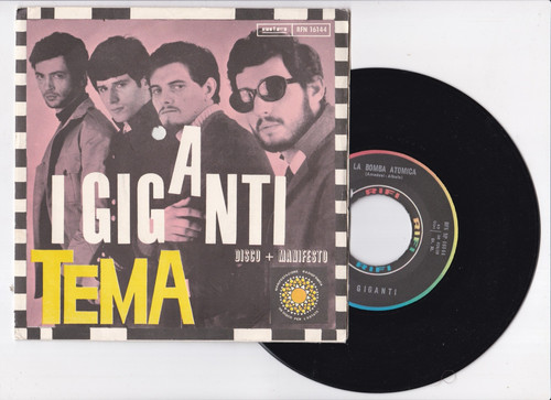 Disco giri giganti tema - 45,