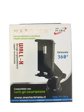 STAFFA SUPPORTO PORTA CELLULARE DA AUTO VENTOSA SMARTPHONE UNIVERSALE NAVIGATORE