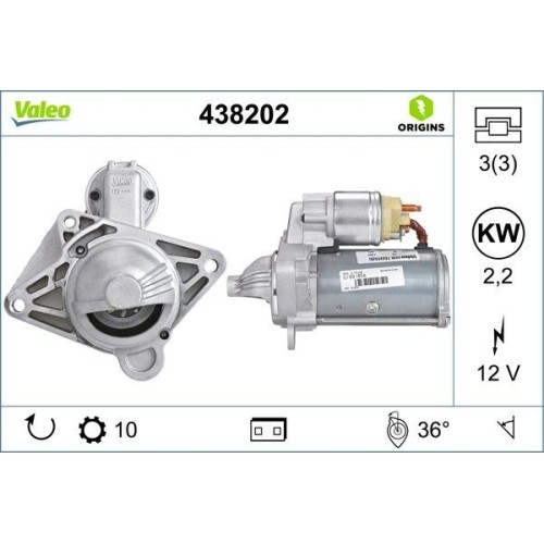 Motorino avviamento valeo - motorino, di