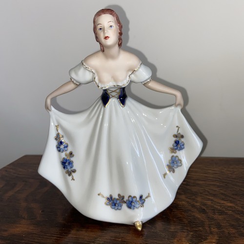 Statuina dama porcellana - , royal