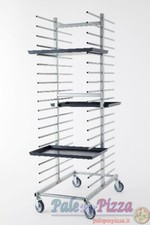 Carrello in acciaio zincato