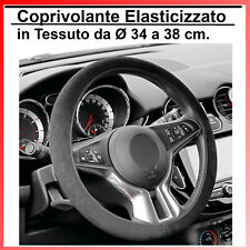 Coprivolante per Auto in Microfibra Cover Copri Sterzo Volante Universale 35 cm