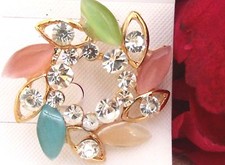 Spilla donna/ragazza cristalli