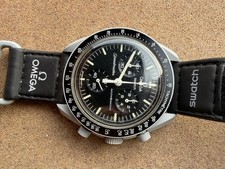 Omega x Swatch Mission to the Moon 42mm Cassa in Bioceramica Grigia con...