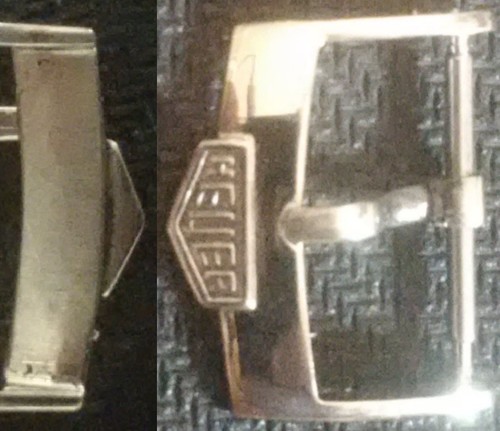 Original vintage heuer buckle - vintage,