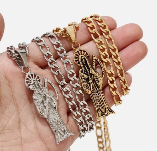 Collana con ciondolo - , biker