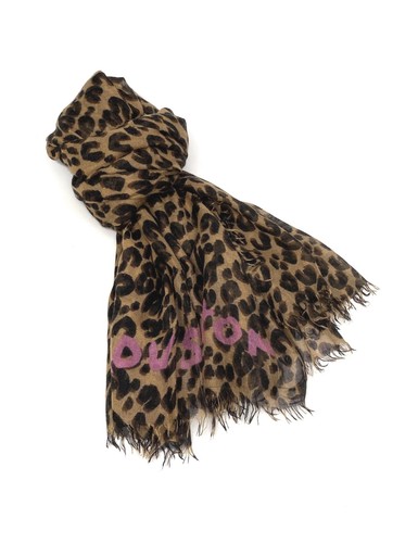 Scialle leopardato louis - scialle,