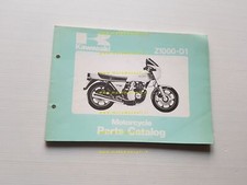 Kawasaki Z1-R 1000 D1 1977 catalogo ricambi originale parts catalog