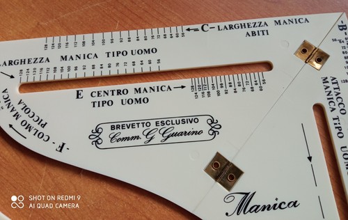 Squadra per sarti - , riduttore