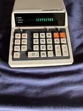 Calcolatrice Elettronica Vintage Tecnofonic 121 Idea Regalo