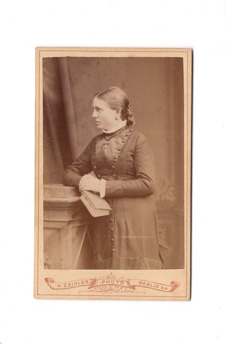 Foto cdv ritratto - foto, donna