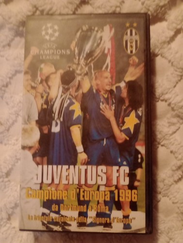 Vhs juventus 1996 - vhs,