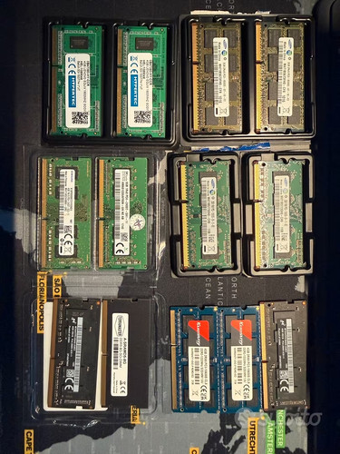 Lotto ram sodimm - sodimm, ddr3