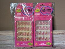 RARE Vintage Y2K Lizzie McGuire Stick On Nails Disney X2