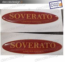 coppia di adesivi barca ranieri soverato limited edition resinati 3d a spessore