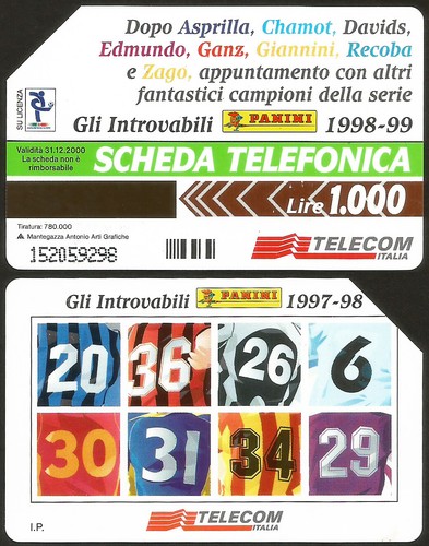 Scheda telefonica giannini - scheda,