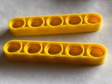 2 x LEGO Technic Yellow