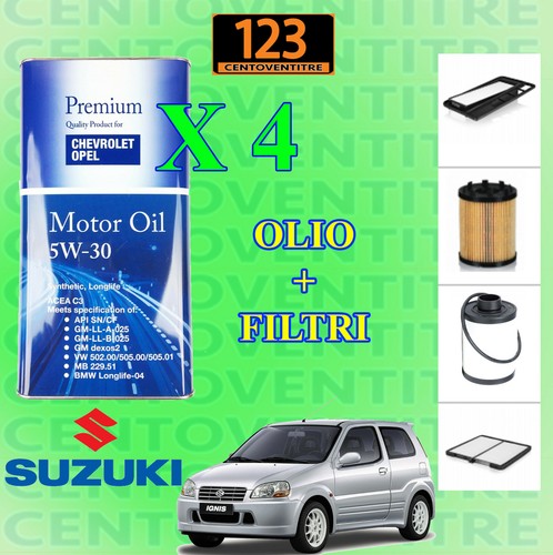 Kit tagliando suzuki ignis - ignis, ii