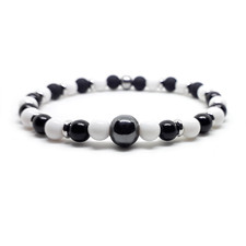 Bracciale Bianco e Nero