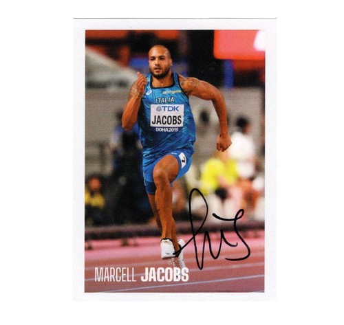 Marcell jacobs rookie figurina - jacobs,