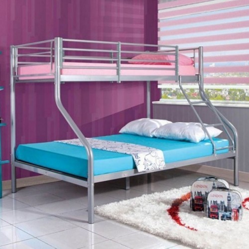 Letto castello metallo - in,