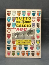 Libro Tutto Sulle Squadre Di Calcio Serie A.b.c Stagione 1968-69 Sansoni Editore