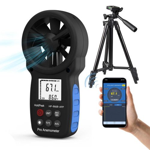 Holdpeak anemometro portatile - anemometro,