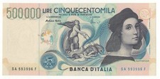 500000 LIRE RAFFAELLO    DECR