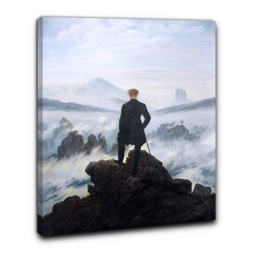 Niik quadro viandante sul mare - quadro,