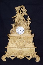 Antico orologio da camino