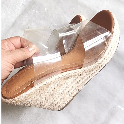 Sandali con zeppa espadrillas