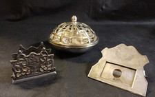 SHEFFIELD SET SCRIVANIA PORTA BON BON PORTA BIGLIETTI PINZA DOCUMENTI