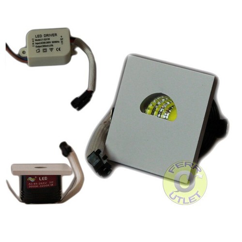 Segnapasso led 220v - 3w,