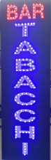 INSEGNA A LED CON SCRITTO BAR