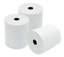 50 ROTOLI CASSA 80x80 CARTA TERMICA FORO 12 TERMICI OMOLOGATI PER REGISTRATORE