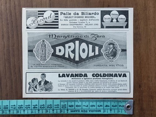Pubblicità del 1932