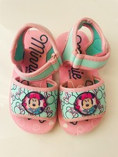 DISNEY - Sandaletto Disney da bambina - Minnie - Chiusura a strappo. Tg. 24