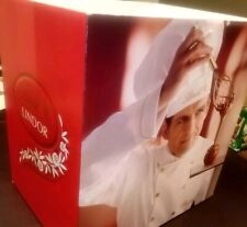 LINDT LINDOR - SCATOLA DI CARTONE / ESPOSITORE / CONTENITORE - RARA DECORATIVA