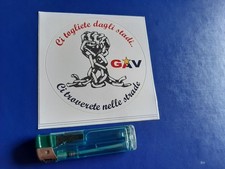 ADESIVO STICKERS ULTRAS GENOA